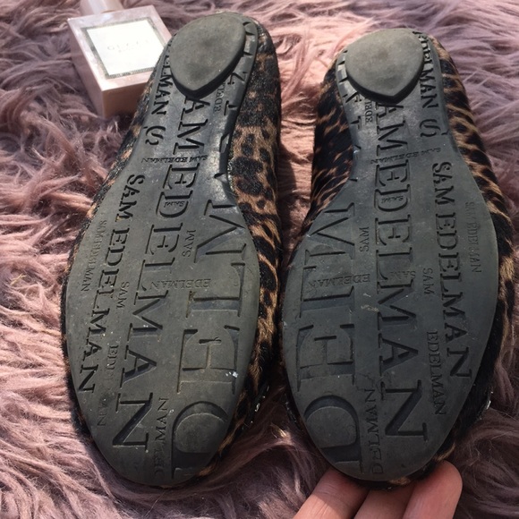 Sam Edelman Leopard Bow Flats - Picture 5 of 12